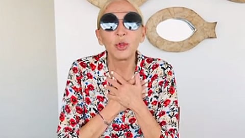 La peruana dijo que volverá a la televisión