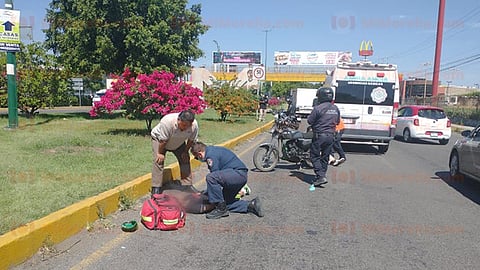 Personal de tránsito se hizo cargo del caso para determinar las responsabilidades correspondientes