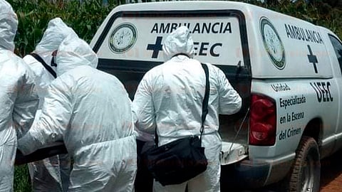 El cuerpo fue localizado la tarde de este sábado, en una barranca de la Tenencia de San Miguel del Monte