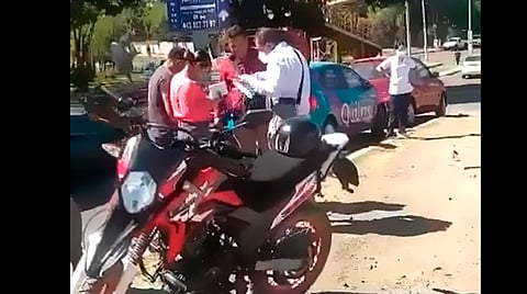 Los hechos pasaron sobre el periférico Paseo de la República