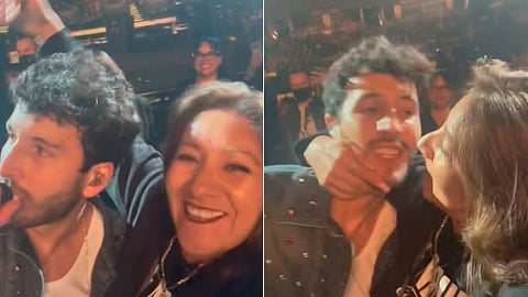 Sebastián Yatra no esperaba que la mujer le diera tal sorpresa