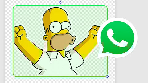 Usuarios dependían únicamente de los stickers prefabricados por WhatsApp y de aquellos que se podían generar utilizando alguna aplicación aparte