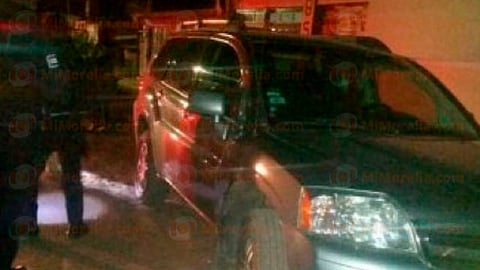 La policía Aseguró la unidad usada por los criminales