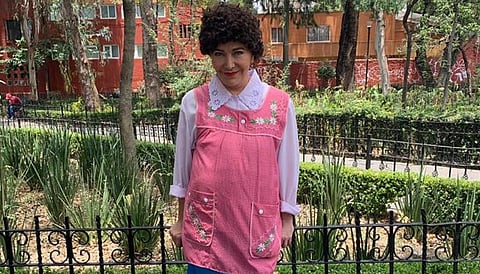 La actriz subió una foto a su cuenta de Facebook
