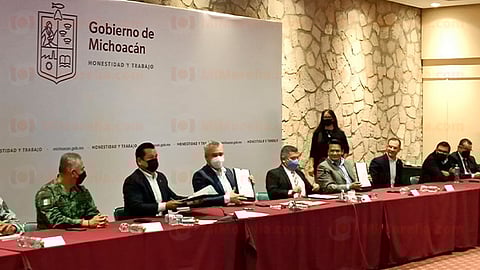 Bedolla subrayó que también es necesario caminar a la reforma de la Ley del Sistema Estatal de Seguridad Pública