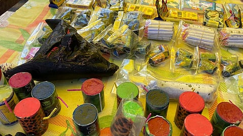 En octubre de 2019 tres personas perdieron la vida tras estallar un taller de pirotecnia en el municipio de Tlalpujahua