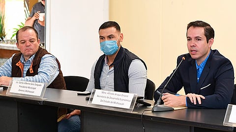 Alfredo Anaya visitó Zamora en el marco de la posada "Michoacán Navideño"