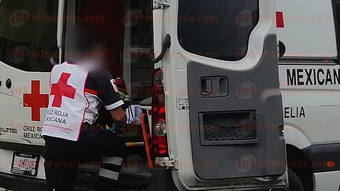 Sufrió impactos en el pecho y el rostro