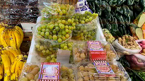 La uva verde en algunos comercios está en 90 pesos el kilo