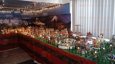 El armado de la villa comienza desde septiembre