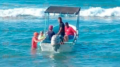 Todo pasó en la playa Las Brisas