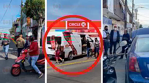 MIMORELIA.COM captó el video en el que se aprecian los tres hechos al mismo tiempo