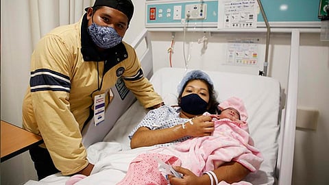 La menor llevará por nombre Estefanía