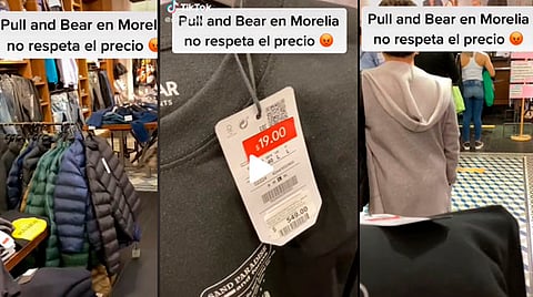 El chico dijo que la cajera no quiso hacerle válido el precio pese a que estaba en la etiqueta