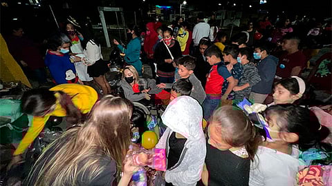 También asignaron el nombre a la cría de jirafa reticulada, el nombre ganador  fue “Pambazo”