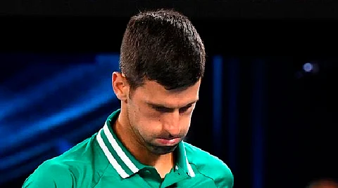 Árbol secreto de Djokovic no evita su derrota en Australia