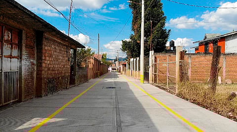 Se trató de la primera etapa, con una inversión de 1 millón 500 mil pesos