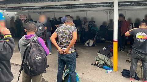 El conductor y su ayudante quedaron a disposición de las autoridades de la Fiscalía General de la República