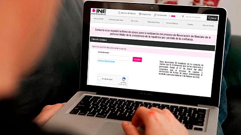 Con corte al 10 de enero se reporta un avance del 73% del umbral constitucional para la celebración de este ejercicio de participación