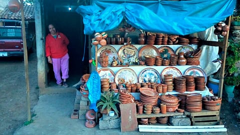 La artesanía es el principal sustento de esta comunidad