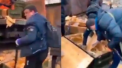 en la televisión estatal se transmiten instrucciones sobre cómo usar armas y elaborar cócteles Molotov en casa