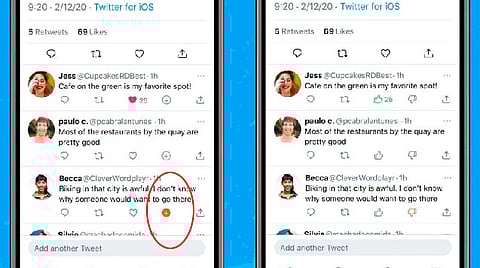 De acuerdo con Twitter, quienes ya probaron el voto negativo coincidieron en que mejora la calidad de las conversaciones en la plataforma