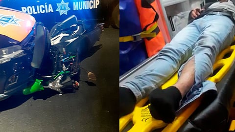Que Policía de Morelia se responsabilice de motociclista accidentado, exigen