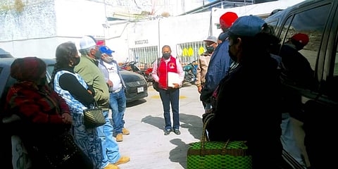 En caso de no obtener alguna repuesta positiva regresarán con una comisión más grande