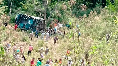 La unidad rodó por 200 metros
