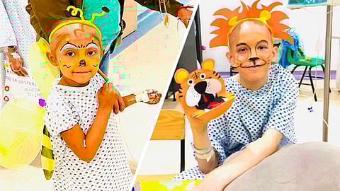 Durante el recorrido, los pequeños recibieron el aplauso de muchos padres y madres de familia