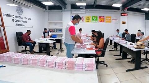 Así lucirán las boletas electorales en Michoacán