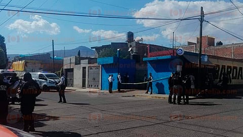Autoridades acordonaron la zona