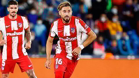 El mediocampista juega actualmente para el Atlético de Madrid