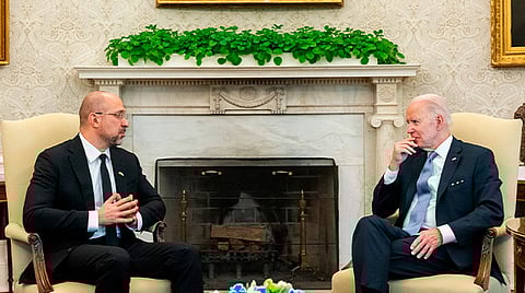 Además entregarán 500 millones de dólares adicionales en apoyo económico directo al gobierno de Ucrania para ayudar a estabilizar la economía