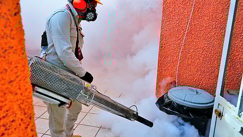 De manera permanente la SSM lleva a cabo jornadas de nebulización en diversos lugares