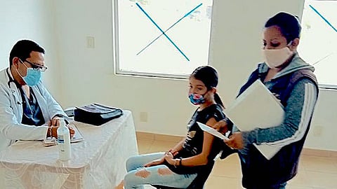 Acudieron los vecinos del fraccionamiento Misión del Valle así como habitantes de colonias aledañas como Los Ruiseñores, José Vasconcelos, Valle Real, Campestre y La Aldea