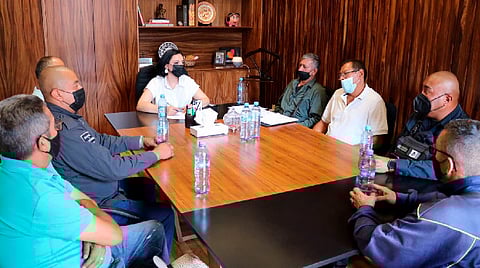 Reconoció la labor policial y se dijo comprometida con las y los policías del estado, ya que a diario se juegan la vida por la población