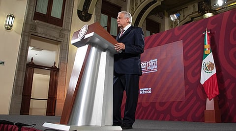 "Él es así", dice AMLO sobre lo dicho por Trump de haber "doblado" a gobierno mexicano