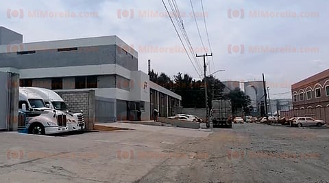 Todo pasó en una fábrica de Ciudad Industrial