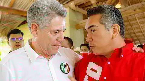 Hernández Peña ratificó su apoyo y respaldo al dirigente Nacional del PRI, Alejandro Moreno para seguir fortaleciendo el mensaje de unión y lucha