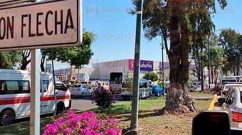 Si transita por la zona, tome precauciones