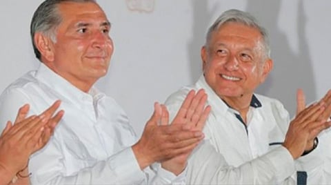 Niega AMLO que Adán Augusto haga actos de campaña