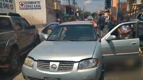 El herido fue trasladado a un hospital