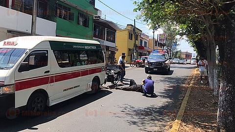 El incidente ocurrió en la avenida Pedregal
