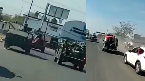 El funcionario estatal comentó que incluso no se supo el motivo de la manifestación porque los elementos castrenses no se detuvieron