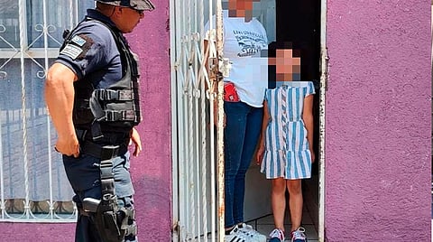 Localizan a niña de 7 años extraviada en fraccionamiento Villa Magna de Morelia
