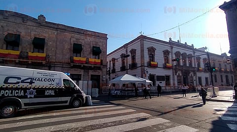 Asesinan a hombre a cuadras de dispositivo de seguridad en centro de Morelia