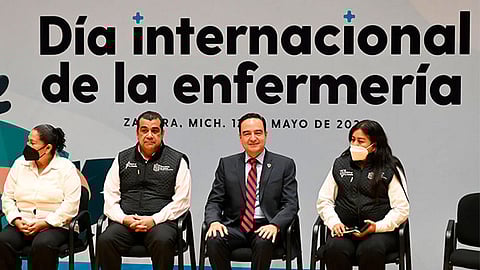 El titular de la Secretaría de Salud de Michoacán reconoció el trabajo del presidente municipal para beneficio de la salud de los zamoranos