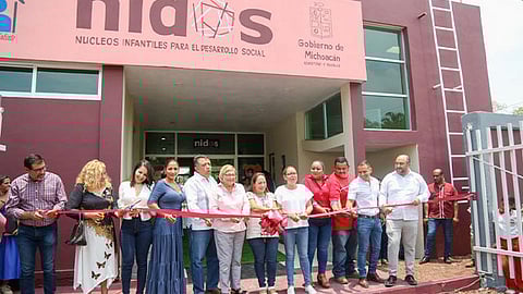 Los próximos NIDOS se abrirán en los municipios de Jacona, Los Reyes, Uruapan, Yurécuaro y Zamora