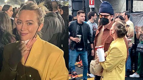 Se tomó algunas fotos con los fans mexicanos